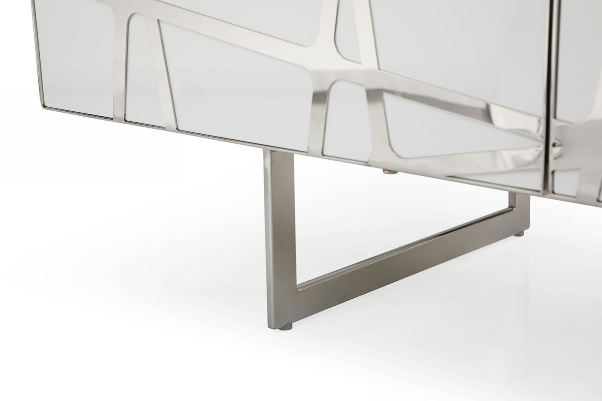 Kilson Modern White TV Stand