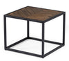 Pasada Industrial Brown Acacia End Table