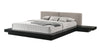 Tokyo Contemporary Black and Grey Platform Bed