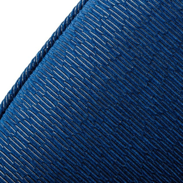 Niagra Glam Blue and Gold Fabric Accent Chair
