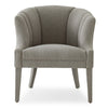 Ladera Glam Grey Fabric Accent Chair