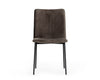Maggie Modern Black and Brown Dining Chair (Set of 2)