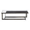 Fargo Modern Ceramic & Grey Walnut Coffee Table