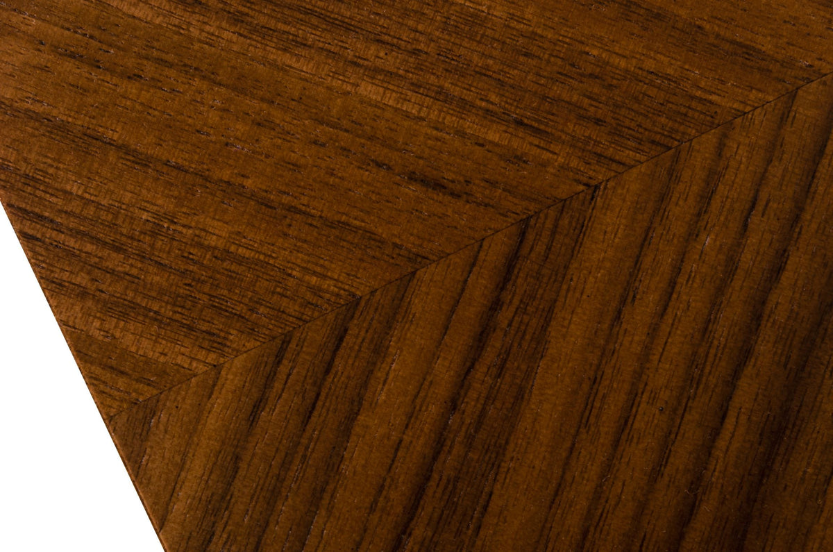 Ackley Modern Walnut Rectangular Dining Table