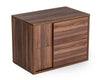 Asus Italian Modern Walnut Nightstand