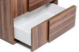 Asus Italian Modern Walnut Nightstand