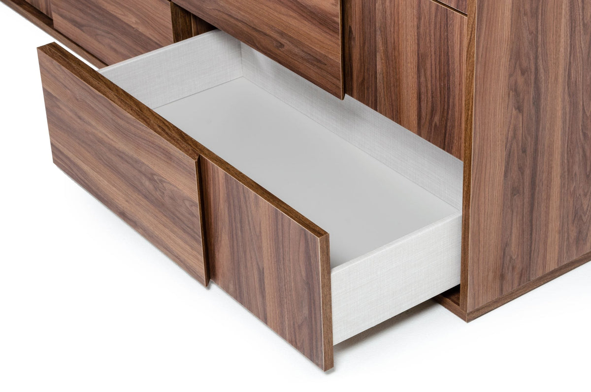 Asus Italian Modern Walnut Dresser