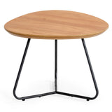 Eudora Industrial Oak Tall End Table
