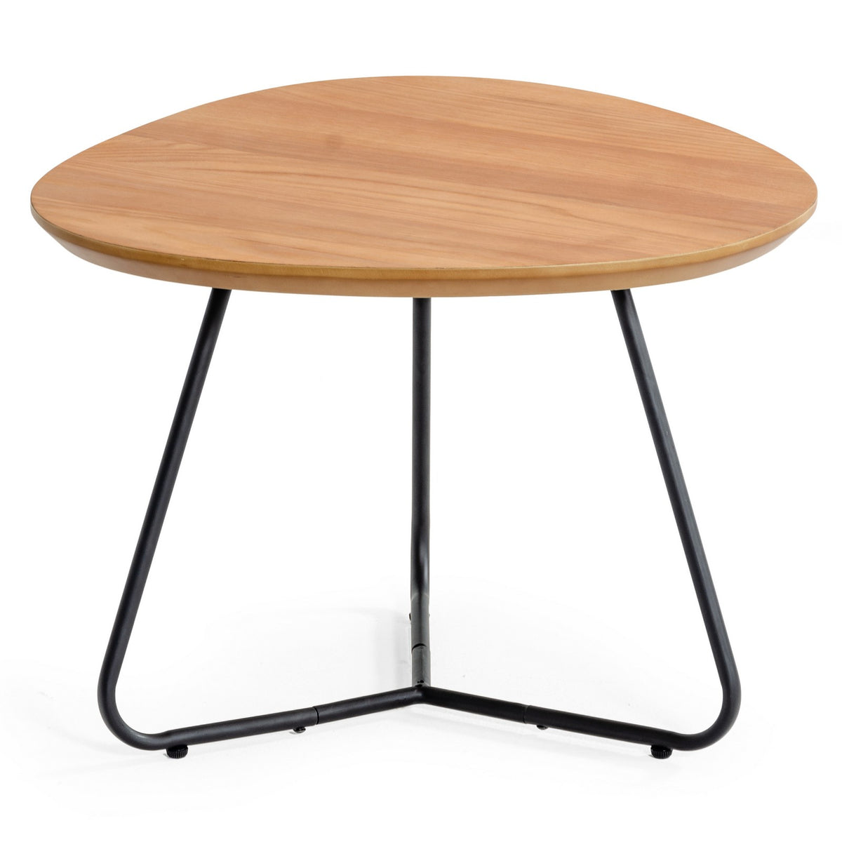 Eudora Industrial Oak Tall End Table