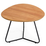 Eudora Industrial Oak Tall End Table