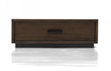 Fantasia Contemporary Dark Walnut Nightstand