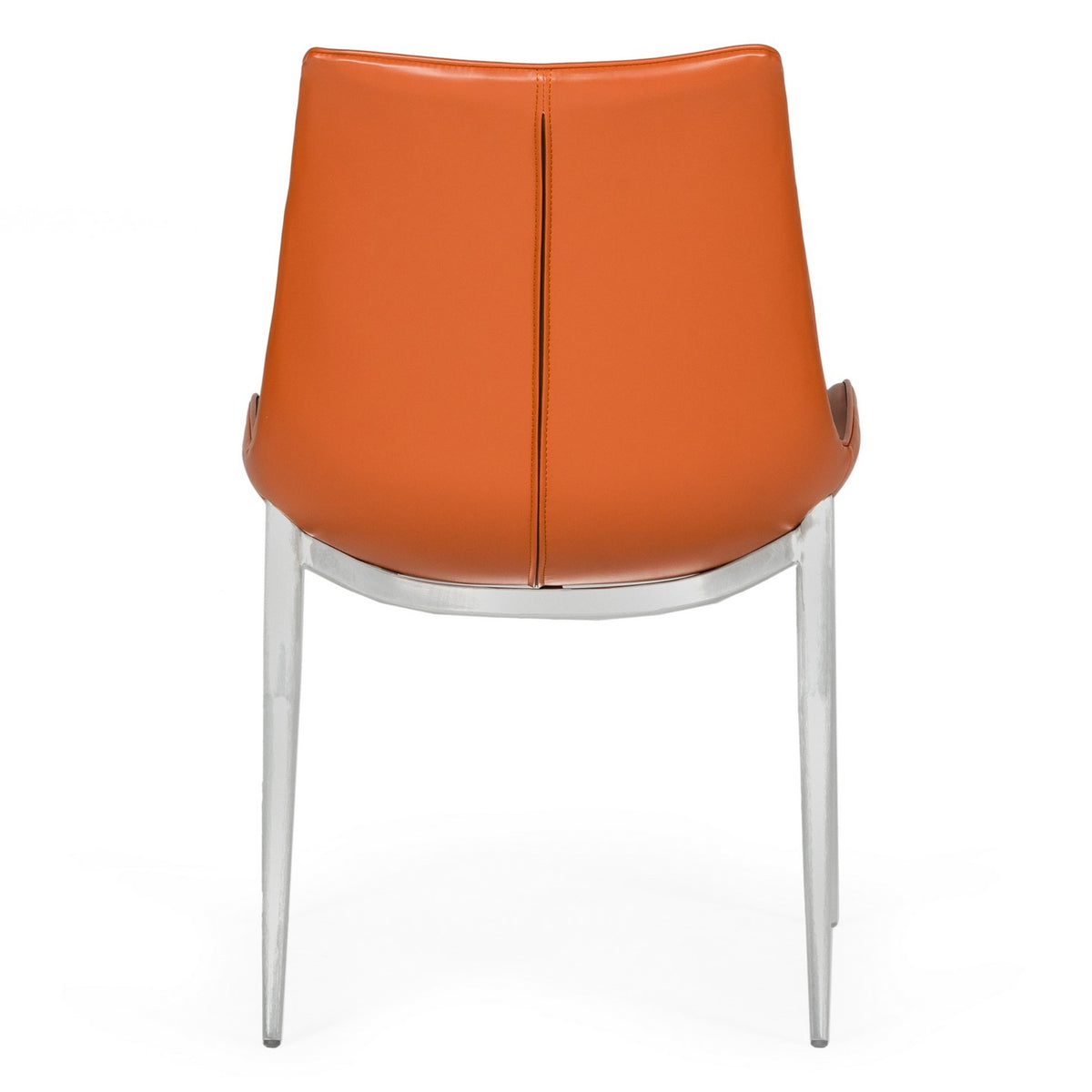 Holt Modern Cognac Eco-Leather Dining Chair (Set of 2)