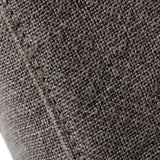 Corina Modern Grey Linen Loveseat