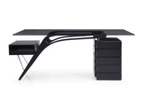 Suffolk Contemporary Black Ash Desk