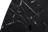 Kowal Glam Black Marble Dining Table