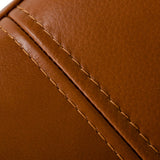 Sherry Modern Cognac Leather Right Facing Sectional Sofa