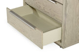Samson Contemporary Grey and Silver Chest