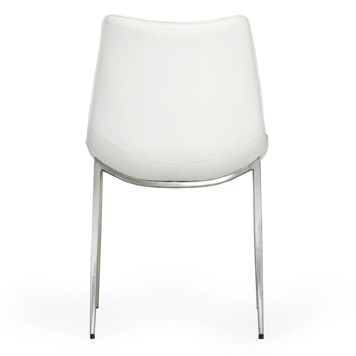 Frasier Modern White Eco-Leather Dining Chair (Set of 2)