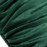 Katrina Modern Green Fabric Bench