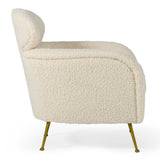 Altura Modern Faux Fur Lounge Chair