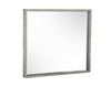 Boston Modern Faux Concrete Mirror