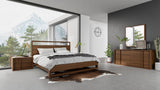 Berlin Modern Walnut Bedroom Set