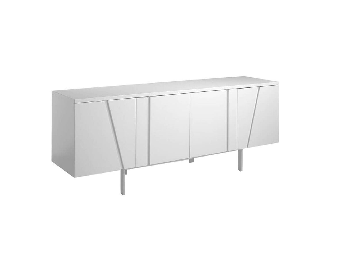 Mario Modern White Veneer Buffet