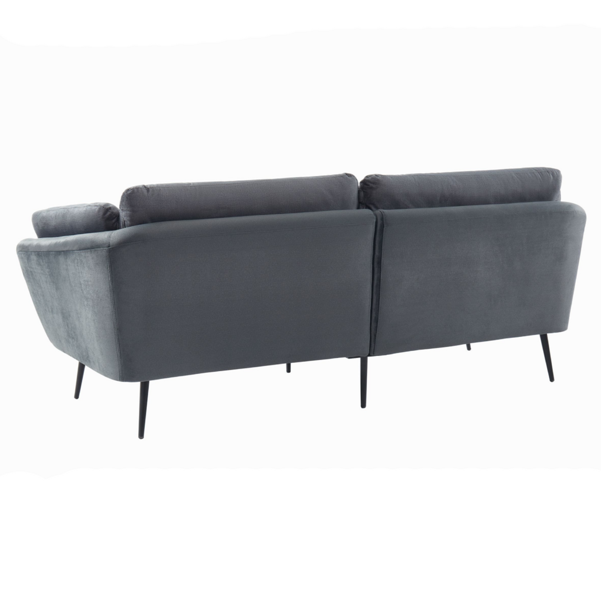Cody Modern Dark Grey Fabric Sofa