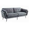 Cody Modern Dark Grey Fabric Sofa