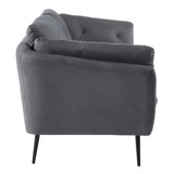 Cody Modern Grey Fabric Sofa
