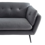 Cody Modern Grey Fabric Sofa