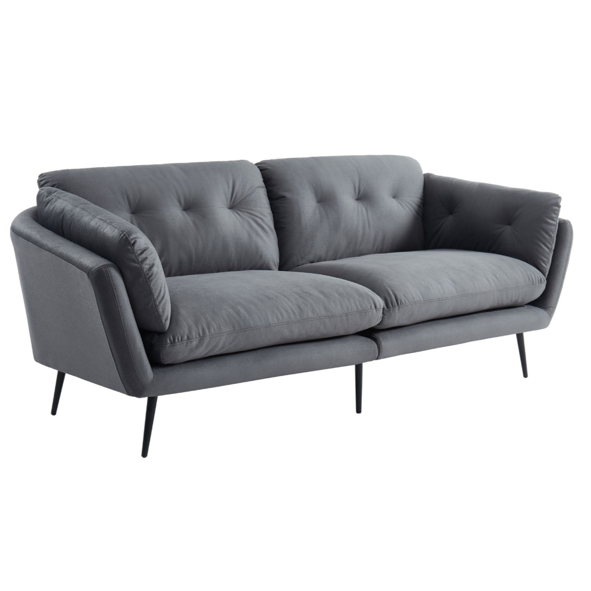 Cody Modern Grey Fabric Sofa