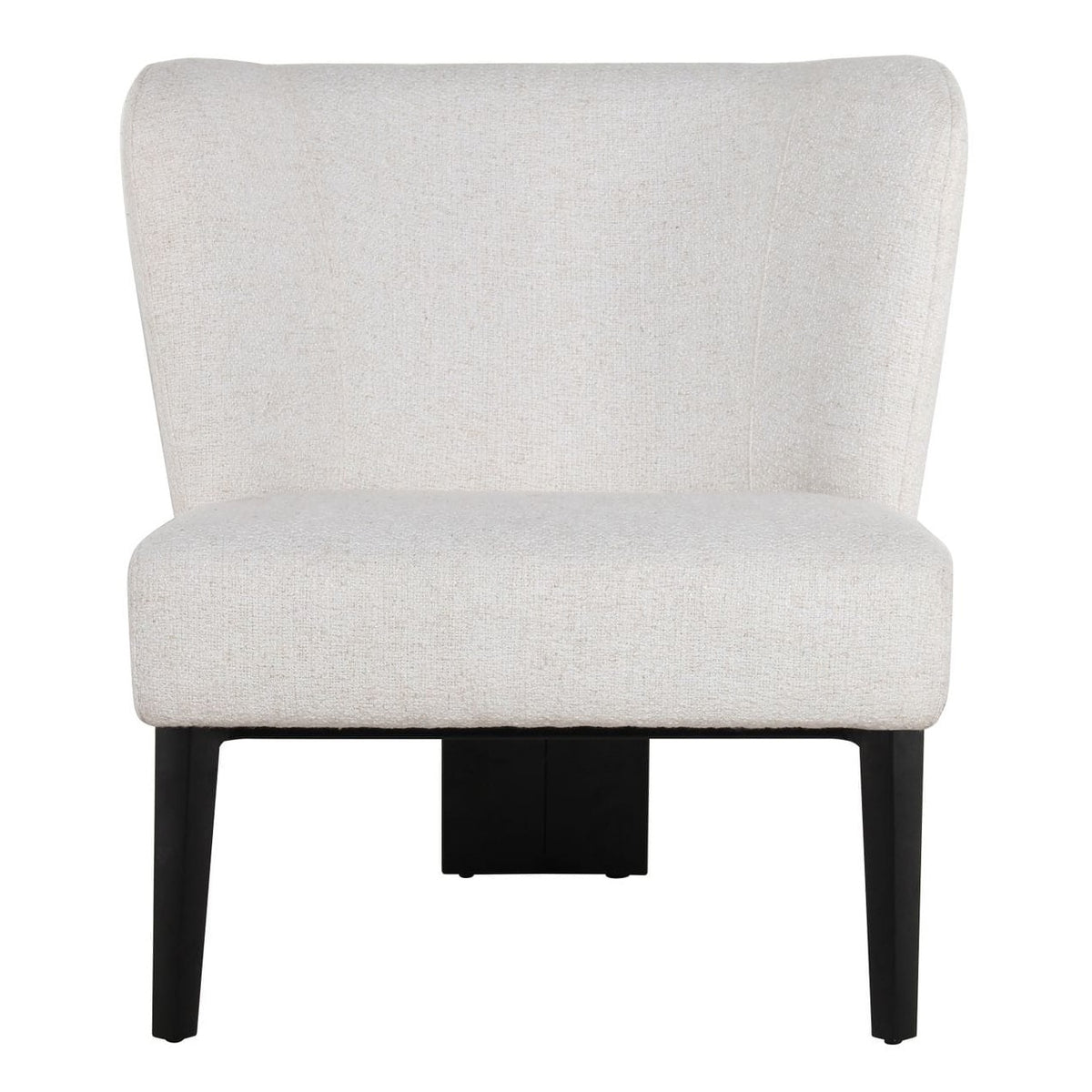 Ladean Modern White Accent Chair