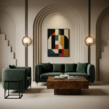 Oswego Modern Dark Green Jade Accent Chair
