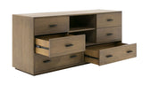 Fantasia Contemporary Walnut Dresser