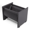Uriah Modern Grey Magazine Rack
