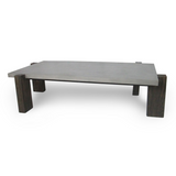 Milton Dark Grey & Walnut Coffee Table