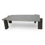 Milton Dark Grey & Walnut Coffee Table