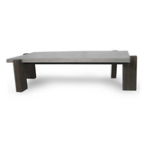 Milton Dark Grey & Walnut Coffee Table