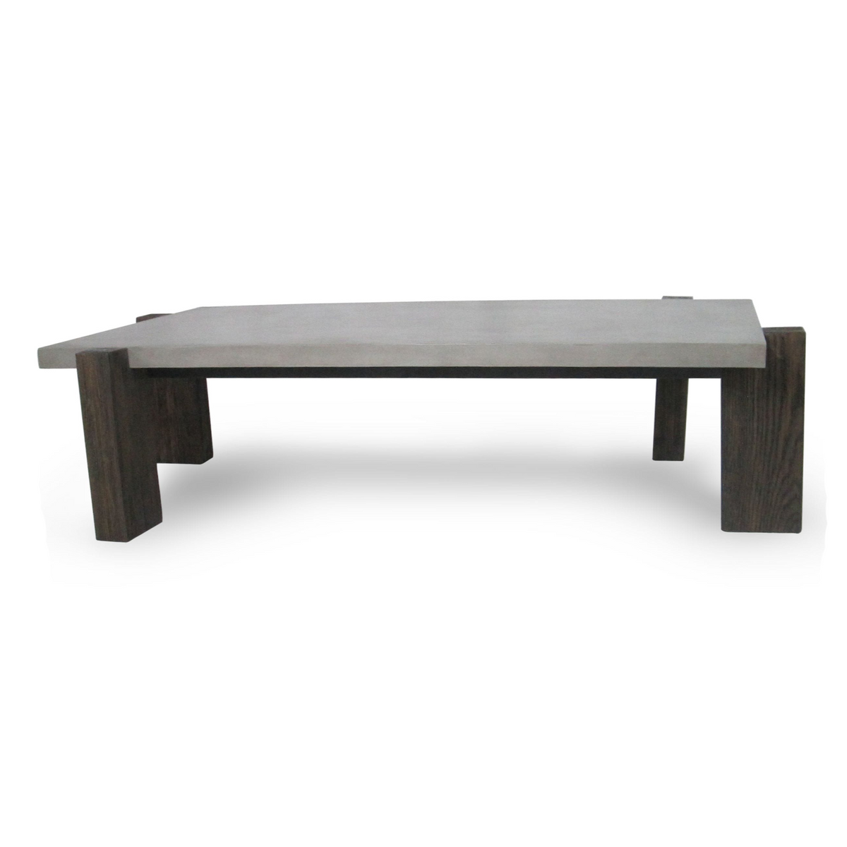 Milton Dark Grey & Walnut Coffee Table