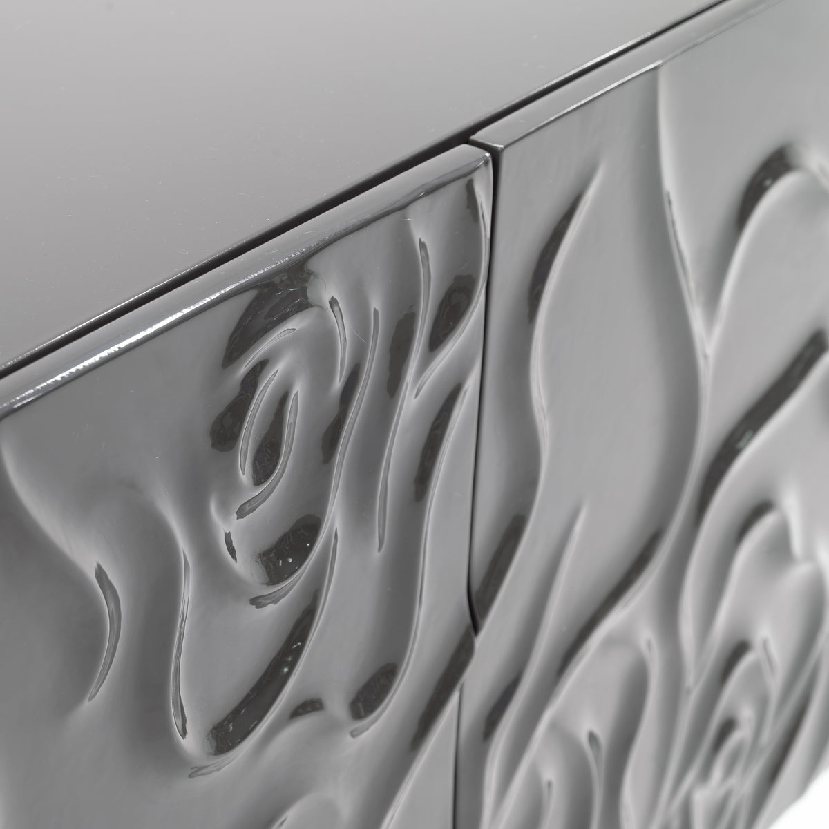 Gwen Modern Grey High Gloss Buffet