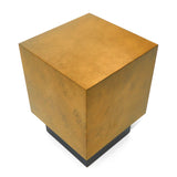 Derek Modern Metal & Antique Copper End Table