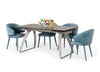 Pittson Modern Extendable Grey Glass Dining Table