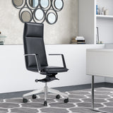 Gorsky Modern Black High Back Executive Office Chair