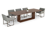 Channa Modern Walnut Dining Table