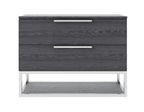 Mielcasa | Grey Modrest Heloise Contemporary Grey Elm Nightstand | SKU VGBBMB1502-GRY-NS | MPN: 79210 | Free Delivery & Free Return