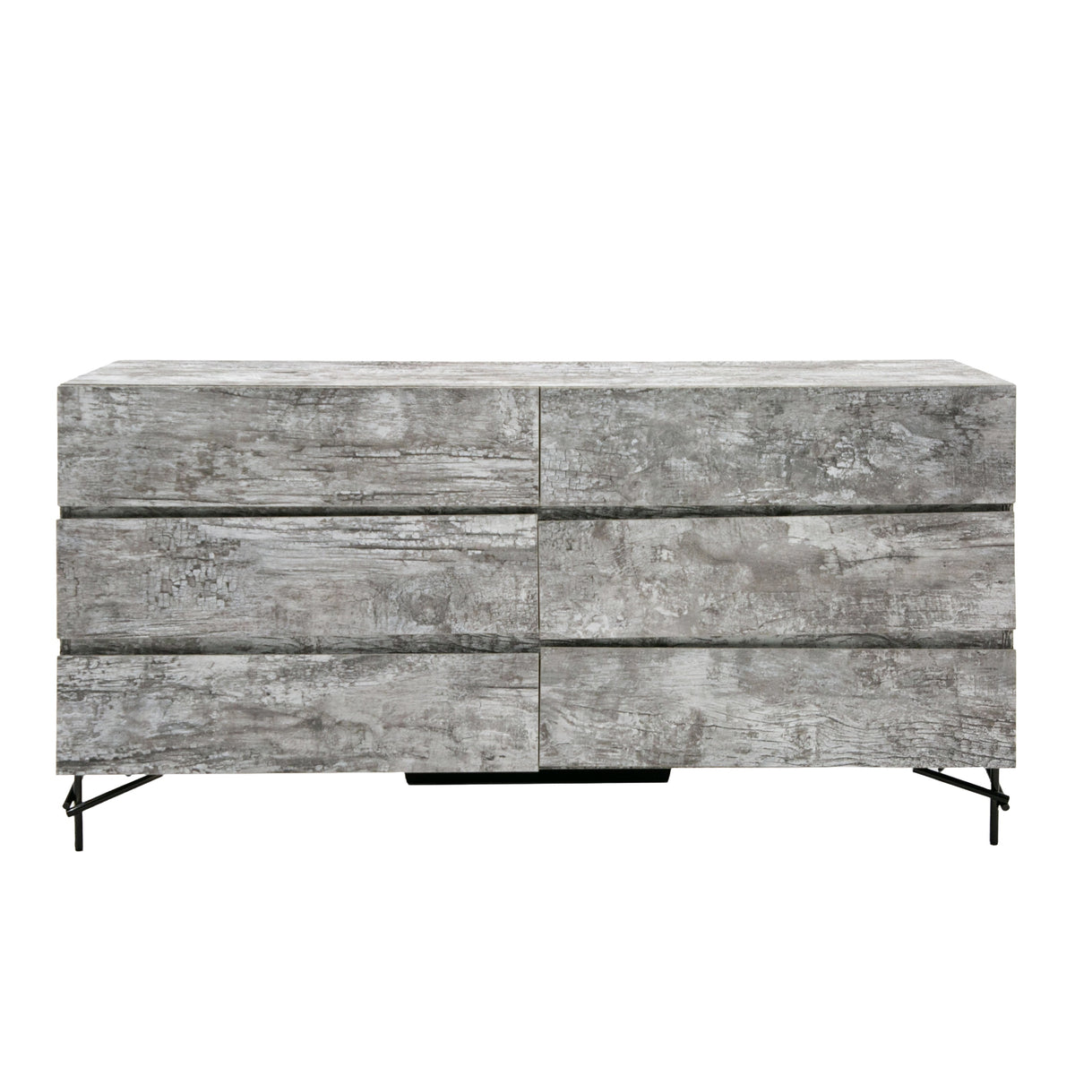 Mielcasa | Gray/Grey Nova Domus Aria Italian Modern Multi Grey with texture Dresser | SKU VGAC-ARIA-DRESSER | MPN: 79613 | Free Delivery & Free Return