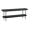 Mitchell Black Iron Console Table