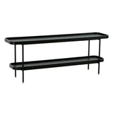 Mitchell Black Iron Console Table