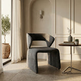 Linus Modern Light Grey Accent Chair